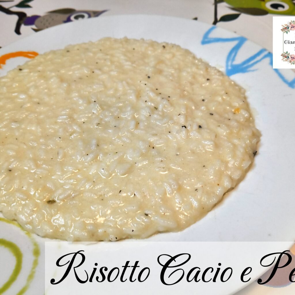 Risotto cacio e pepe