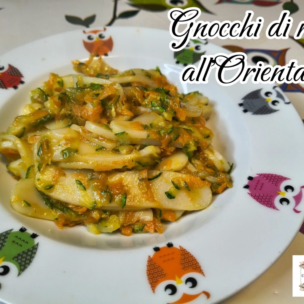 Gnocchi di riso all' Orientale