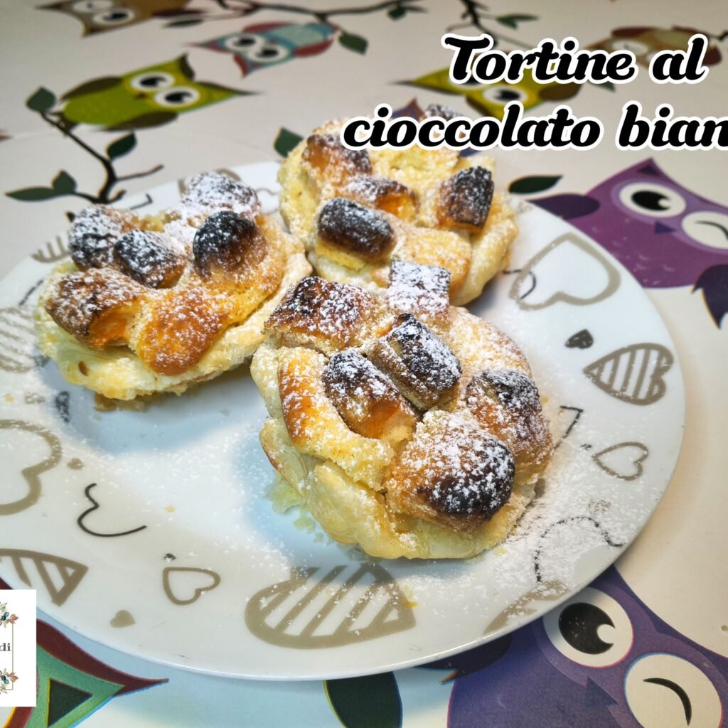 Tortine al cioccolato bianco